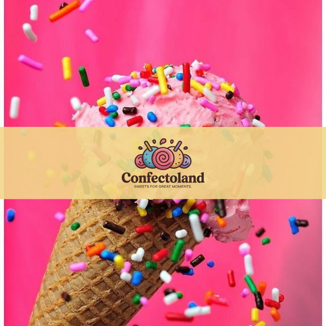 COLOURFUL SPRINKLES | VIBRANT | CRUNCHY | FOOD GRADE | Confectoland