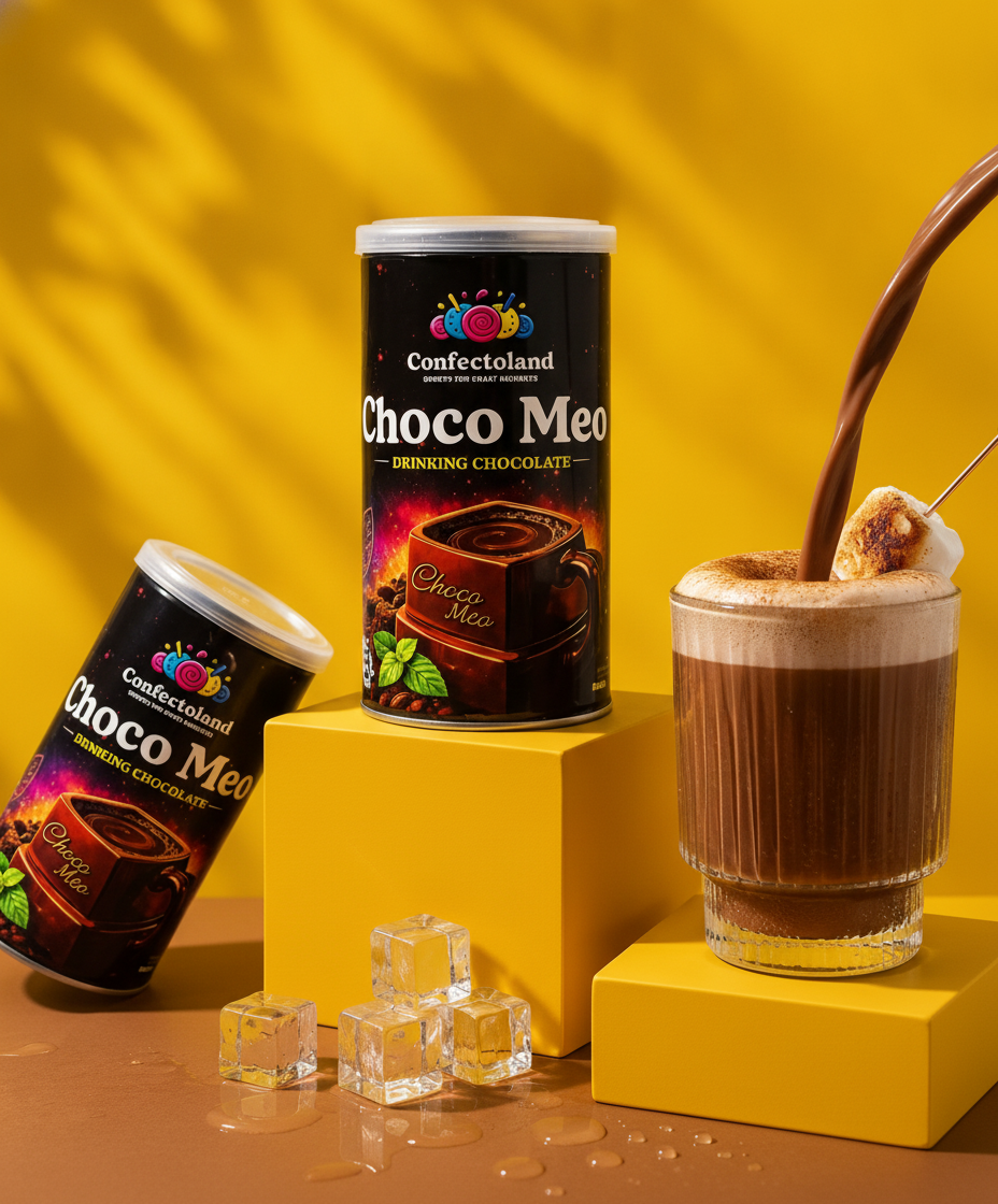 Choco Meo Premium Drinking Chocolate Powder Pakistan | Rich & Creamy Hot Chocolate Mix