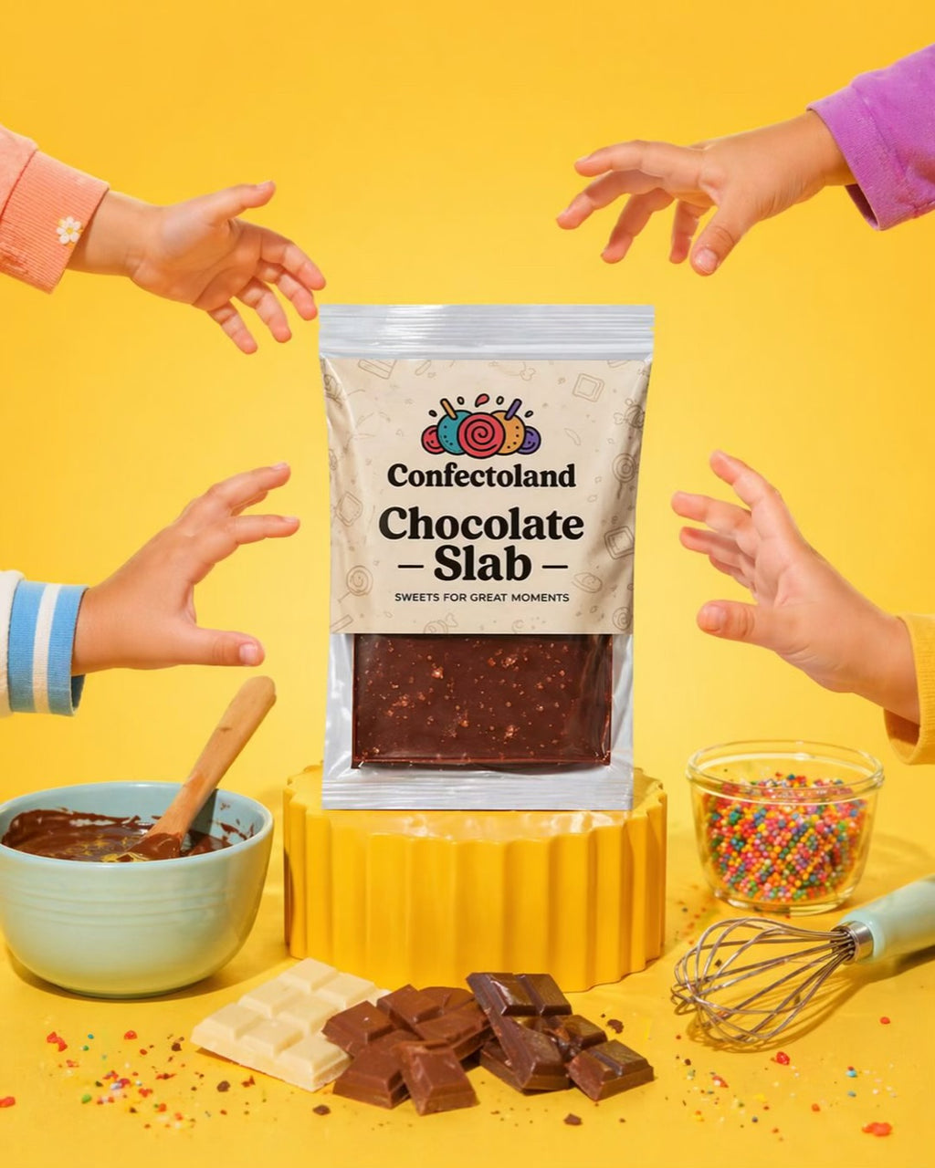 Chocolate Slab Baking
Coating Pakistan | Confectoland