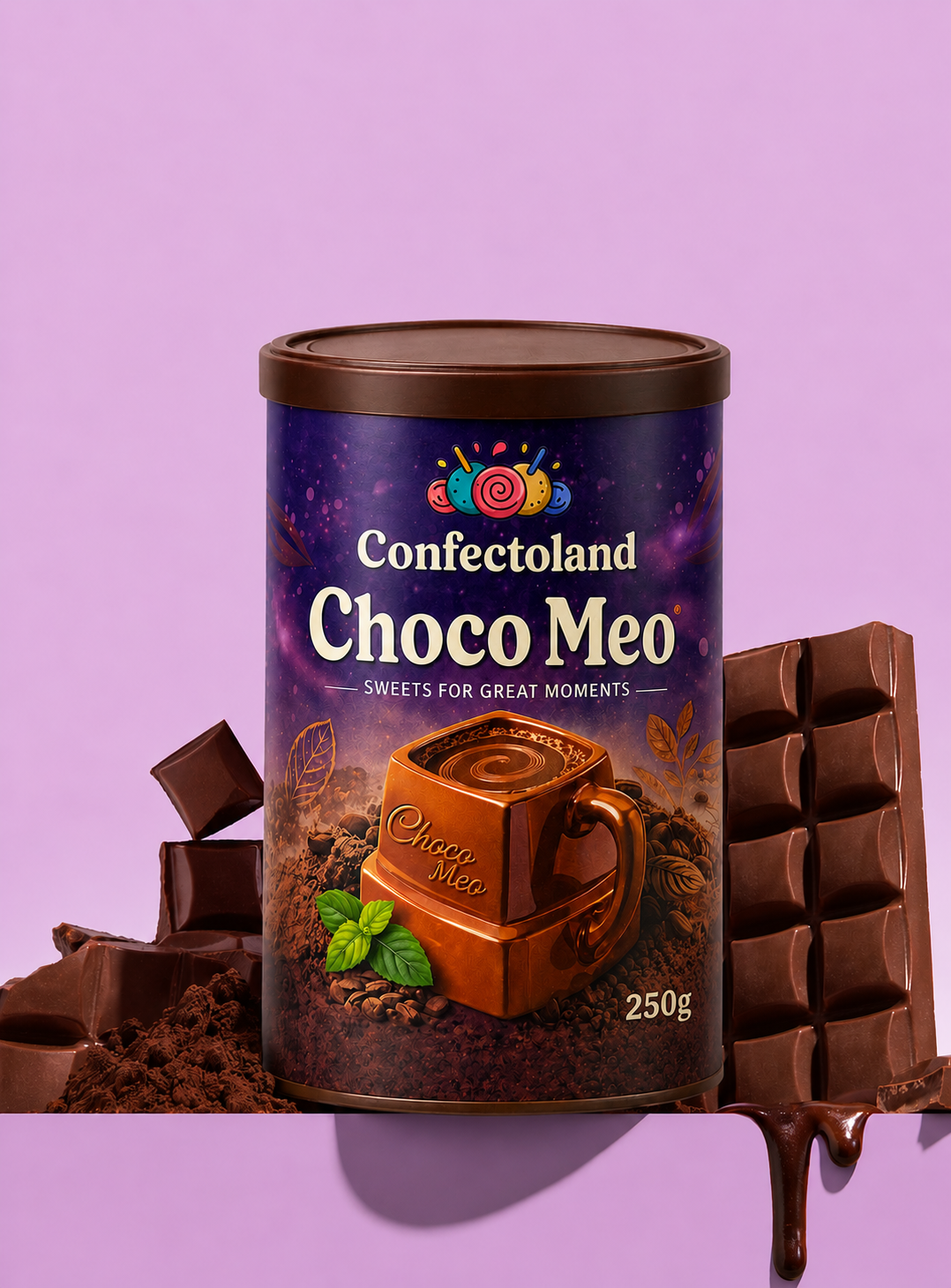 Choco Meo Drinking Chocolate Powder -
Rich & Creamy Hot Chocolate Mix