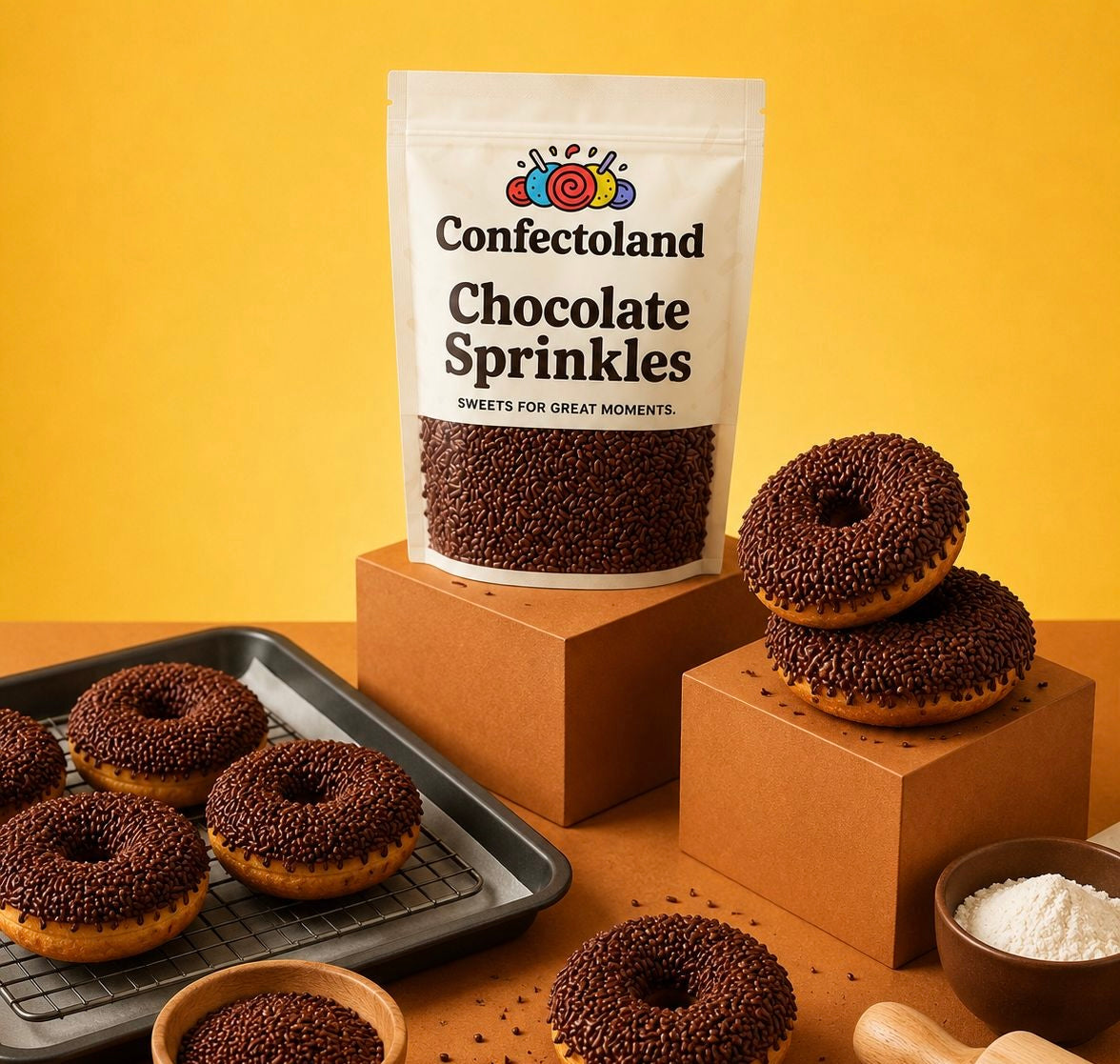 Chocolate Sprinkles - Premium Dessert Topping | Confectoland