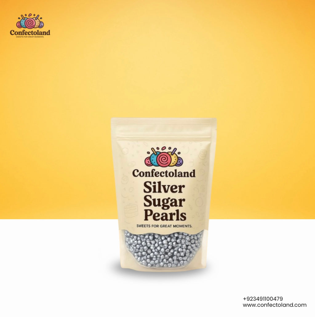 Silver Sugar
Pearls - Premium Cake Decoration |
Confectoland