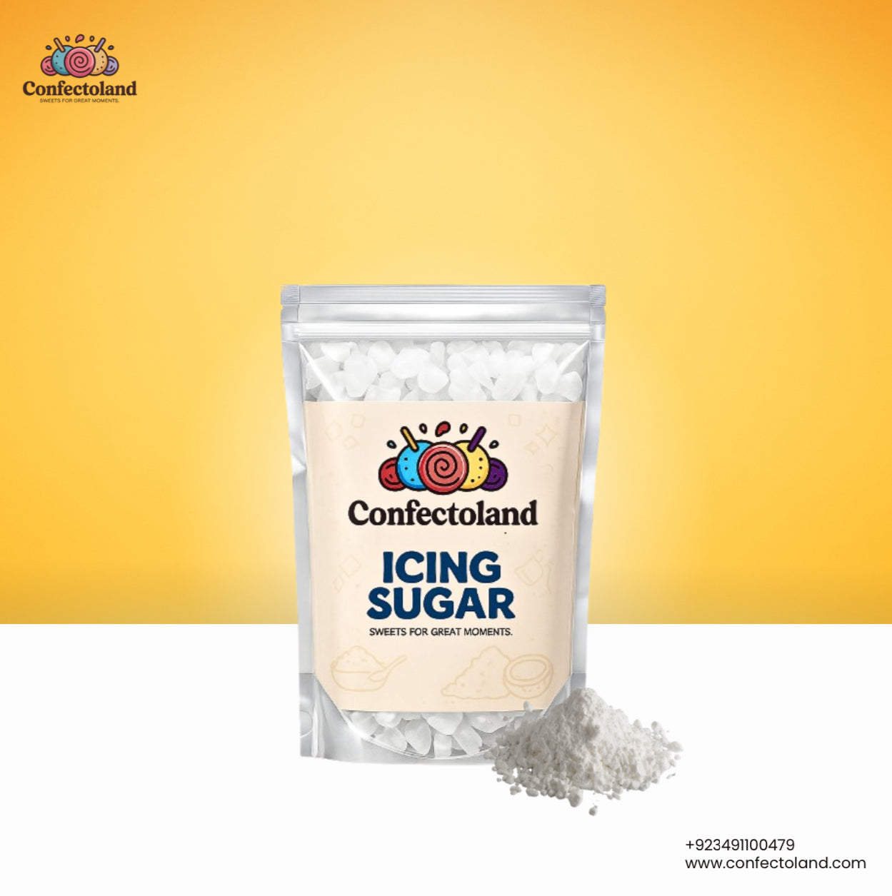 Icing Sugar - Ultra-Fine Double-Sifted | Confectoland