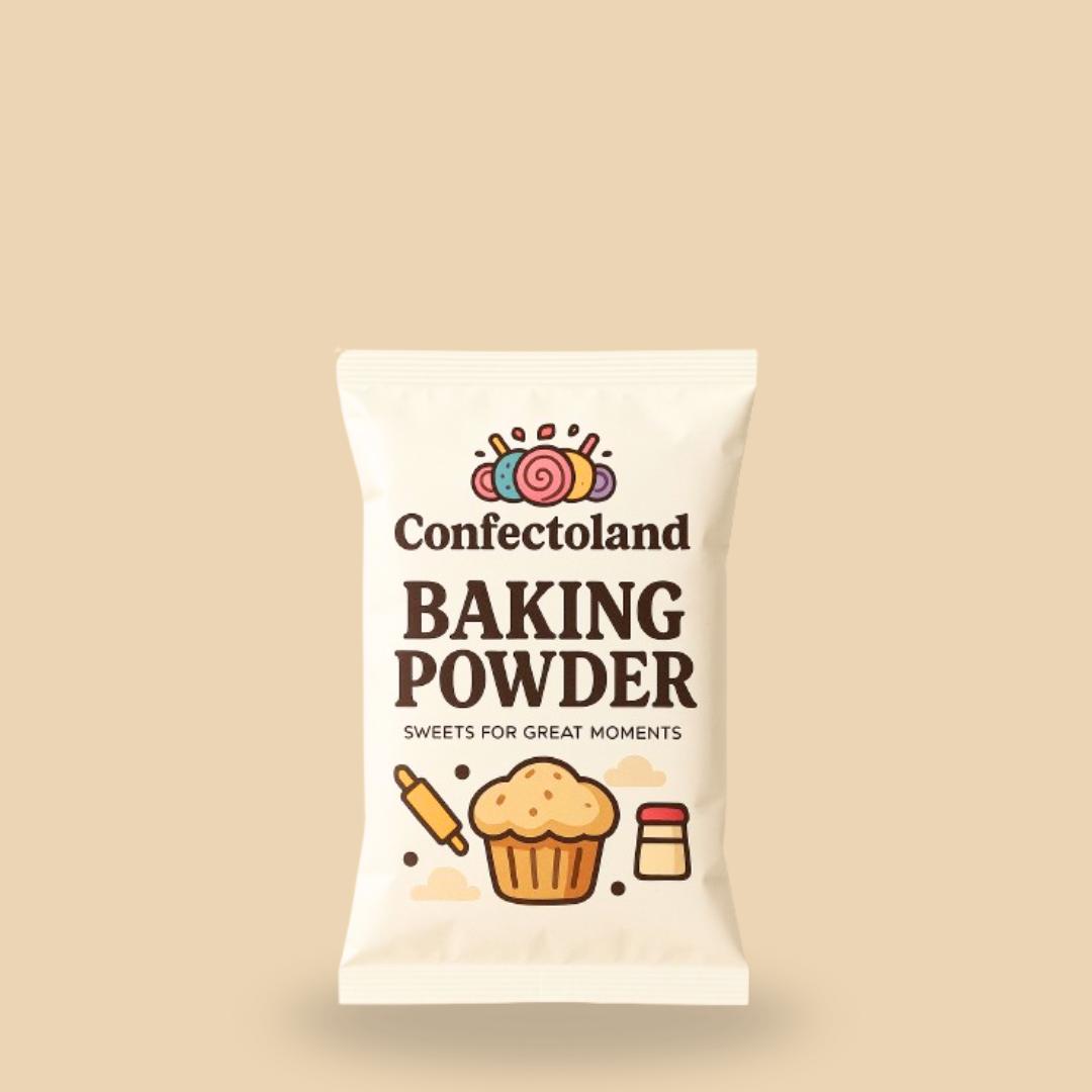BAKING POWDER | RISING POWDER | ALUMINUM-FREE | HIGH-RISE FORMULA | FOOD GRADE | Confectoland