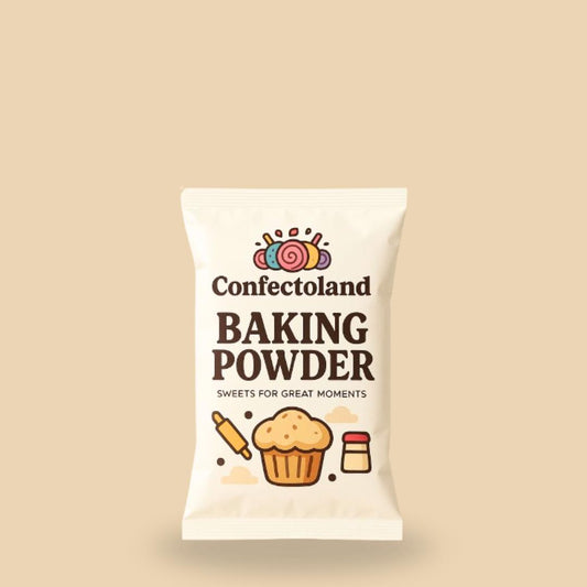 BAKING POWDER | RISING POWDER | ALUMINUM-FREE | HIGH-RISE FORMULA | FOOD GRADE | Confectoland